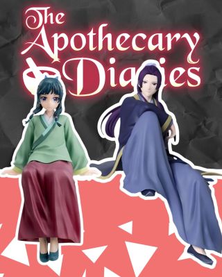 Maomao and Jinshi will be here in 2 weeks!😌 Currently up for pre-order. #animefigure #bakuhatsueu #animefigures...