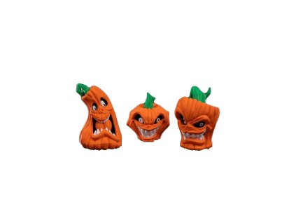 Dekorace Mini Dýně 3ks - 3D Tisk | Halloweenské Dekorace | Ekologický PLA