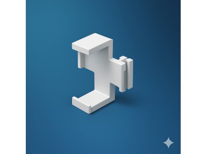 Držák na DIN lištu pro Loxone Nano