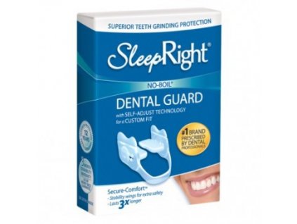 SleepRight zubní dlaha Secure comfort proti bruxismu (skřípání zubů ve spánku)  zubní dlaha proti skřípání zubů, standardní tuhost, nastavitelná velikost