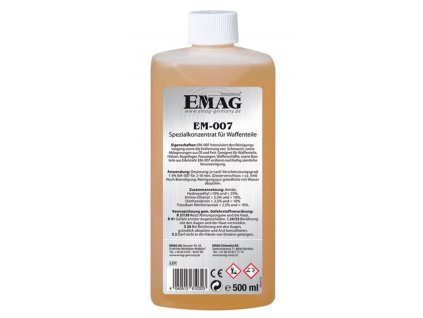 Čistič zbraní a součástek Emag EM 007 0,5L koncentrát