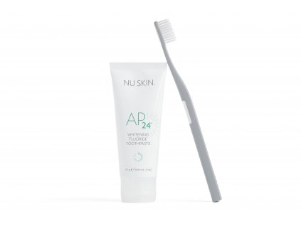 nu skin AP 24 whitening fluoride toothpaste toothbrush product picture (3)