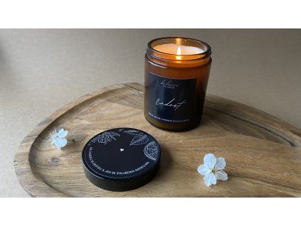 Sójová svíčka 180 ml ~ RADOST