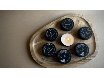 Sójová svíčka v plechovce ~ více variant