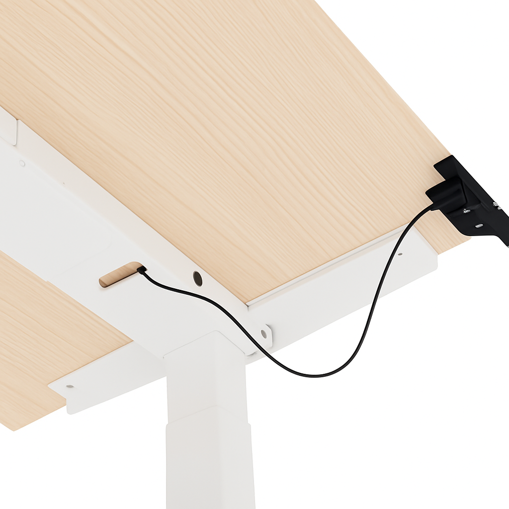 Zafrézované káble BalanzaDesk PRO