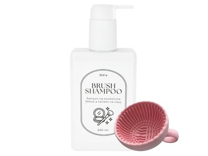 Výhodný set na čištění kosmetických štětců