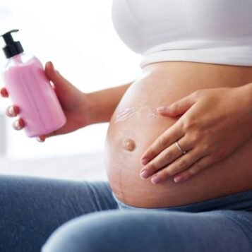 pregnant-women-applying-cream-1-1-357x357