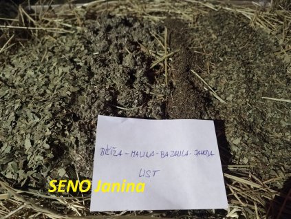 BEDNA sena s nášupem listí - 4 druhy