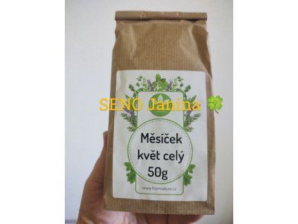 Měsíček květ celý 50 g