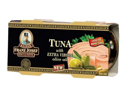 FRANZ JOSEF KAISER Tuňák steak v olivovém oleji 2 x 60 g