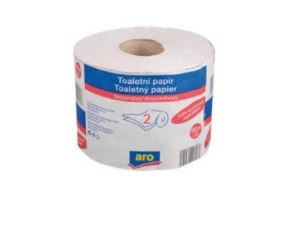Aro Economic Toaletní papír 2 vrstvý 68m 12 ks