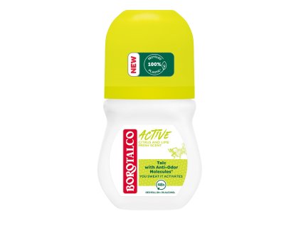 BOROTALCO Active Citrus & Lime Fresh Roll on 50 ml