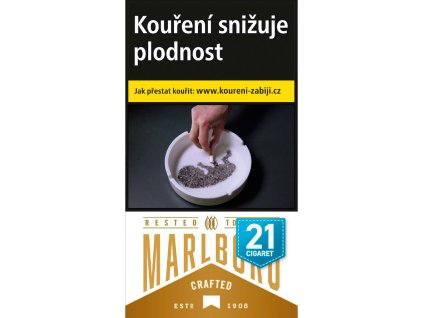 Marlboro Crafted Gold 100 dlouhé tvrdé bal. 21 ks