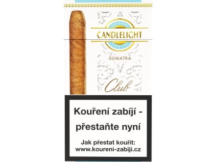 CANDLE LIGHT Club Sumatra doutníky 10 ks