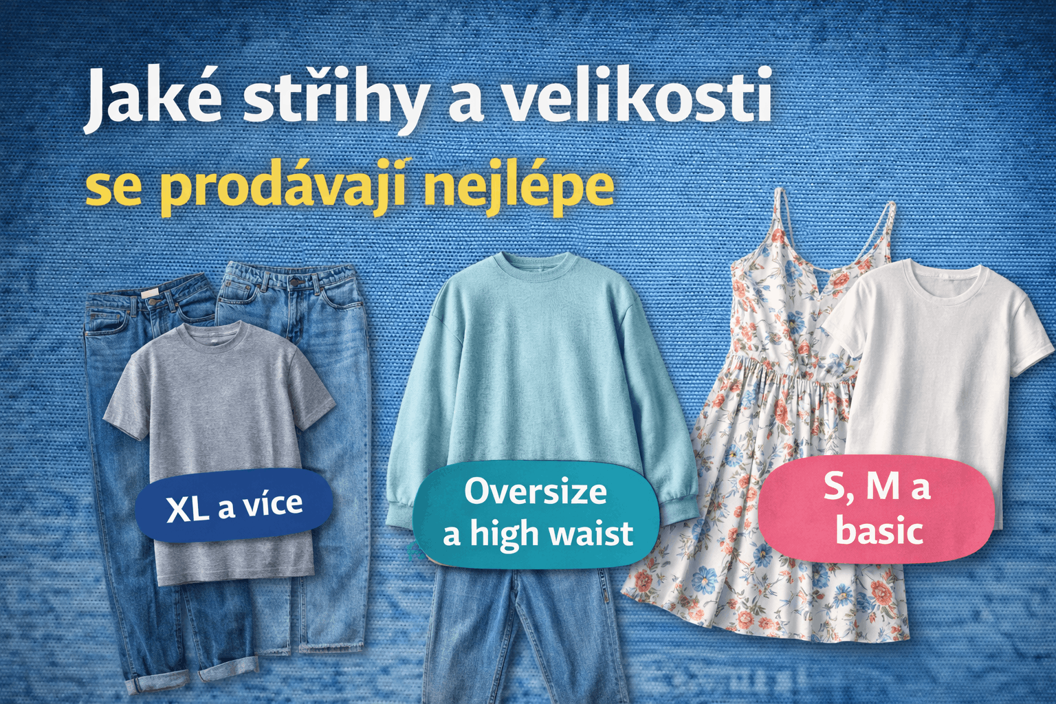 Jaké střihy a velikosti se prodávají nejlépe