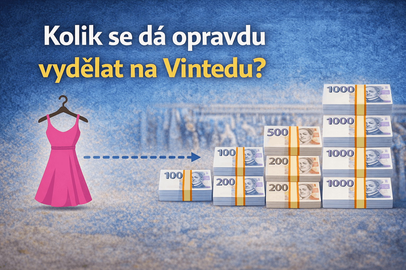 Kolik se dá reálně vydělat na Vintedu