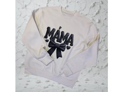 ❤️ MÁMA ❤️ bílá