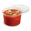 Plastová miska PP kulatá bez víčka, 350 ml