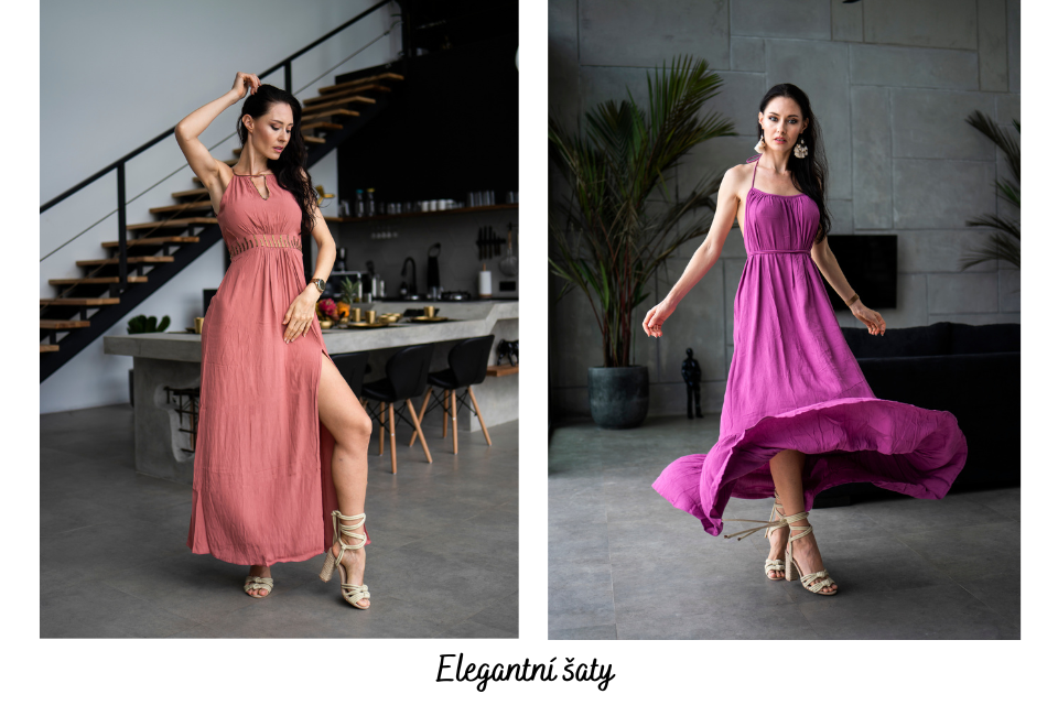 Elegantí šaty