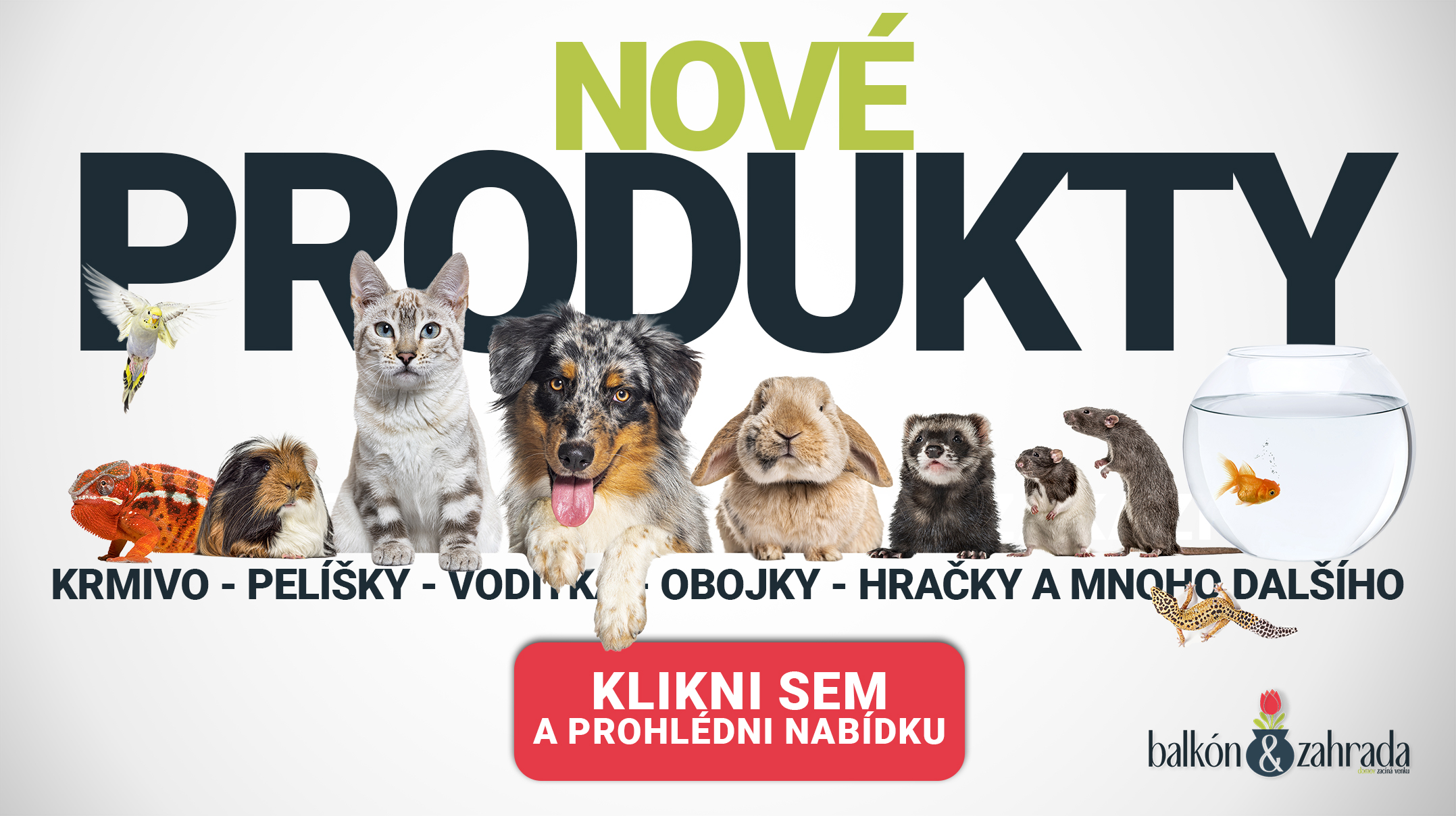 Nové produkty ! Vše pro chov