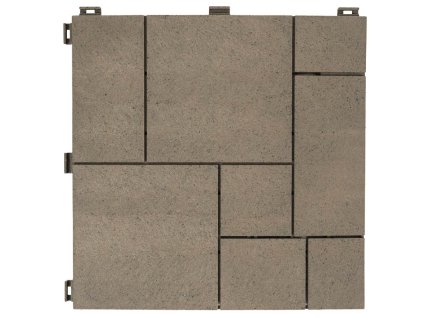 gumova dlazdice stone mosaic hneda dub