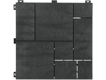 antracite stone mosaic