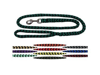 Vodítko lano různé dekory 8/150