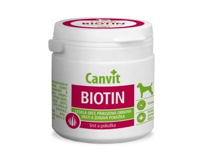 Canvit Biotin pes ochucený 230 g