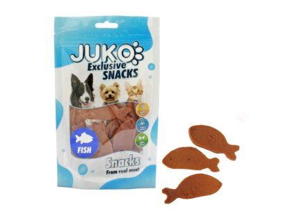 Salmon in Fish Shape JUKO Snacks 70 g