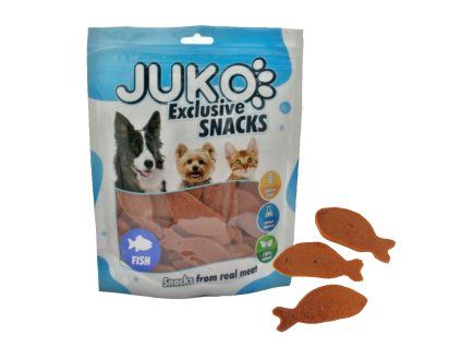 Salmon in Fish Shape JUKO Snacks 250 g