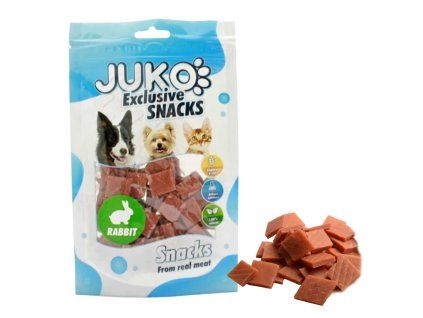 Rabbit big bites 3 x 2 cm JUKO Snacks 70 g