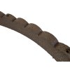 zahradni obrubnik scalloped 120 cm gumovy hnedy vcetne hrebu 4