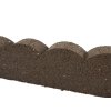 zahradni obrubnik scalloped 120 cm gumovy hnedy vcetne hrebu 6