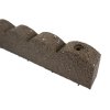 zahradni obrubnik scalloped 120 cm gumovy hnedy vcetne hrebu 7