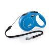 Flexi New Classic lanko M 8 m (20 kg) modrá