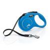 Flexi New Classic pásek S 5 m (15 kg) modrá