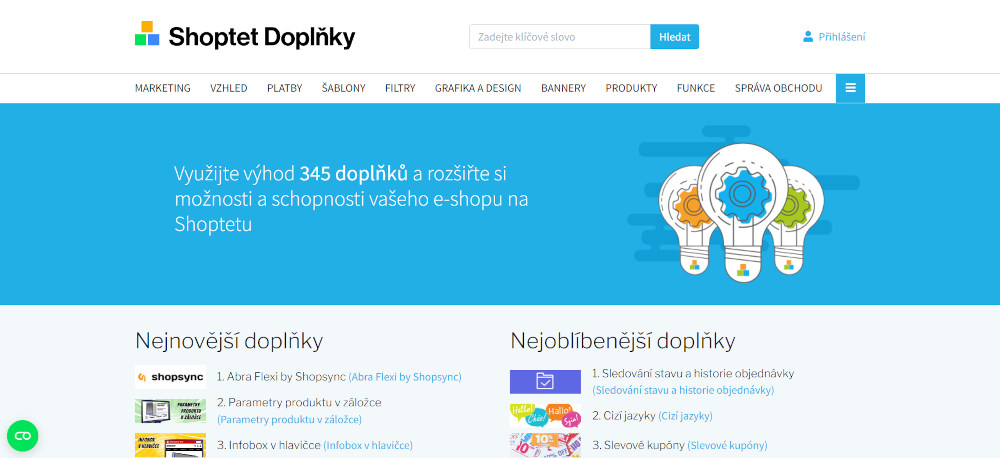 Doplněk "Základní SEO" na Shoptetu