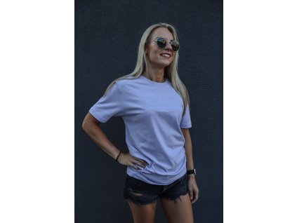 Tričko Basic Fialová dámská