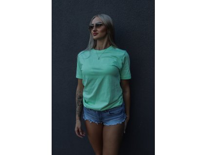 Tričko Basic Zelená dámská