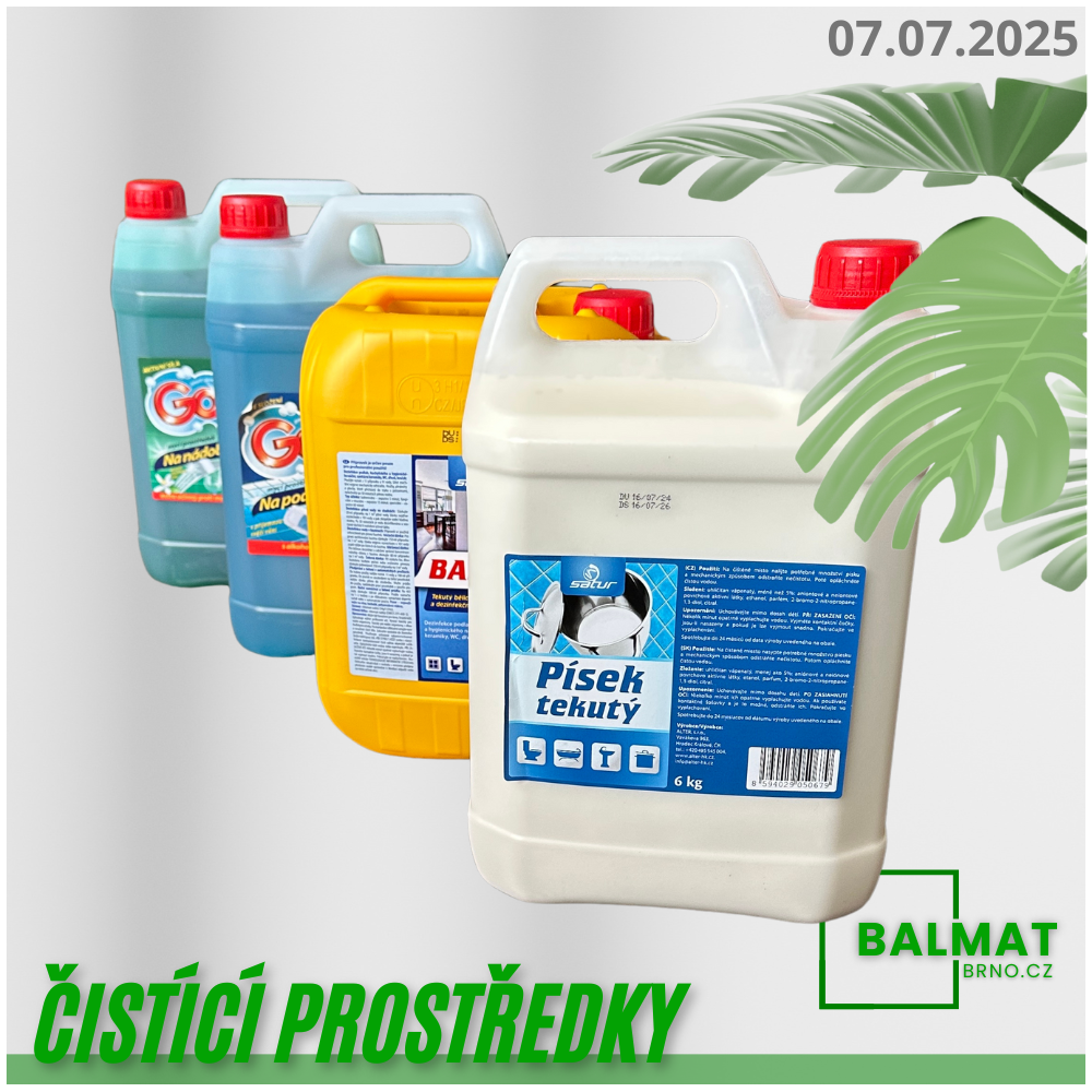 Čistící prostředky