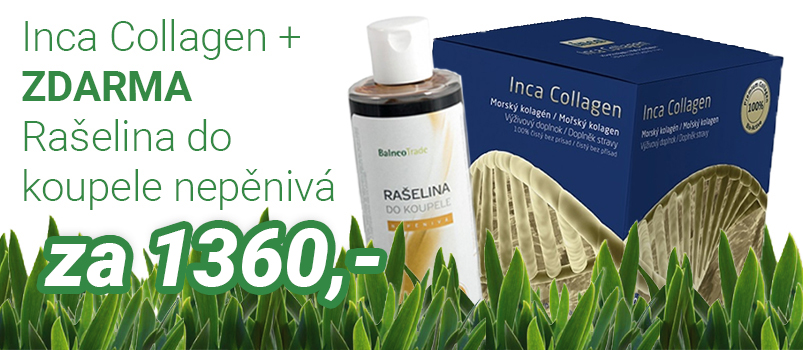 Inca Collagen + ZDARMA Rašelina do koupele nepěnivá