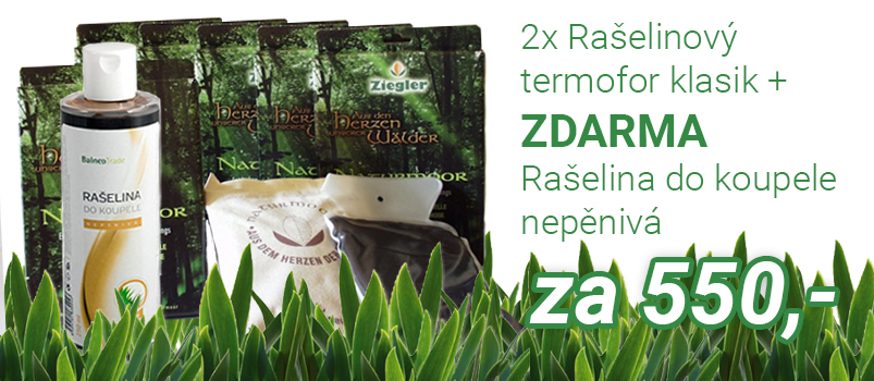 2x Rašelinový termofor + ZDARMA Rašelina do koupele Torf Ziegler