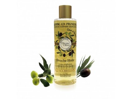 Výživný sprchový olej Oliva Jeanne en Provence, 250 ml