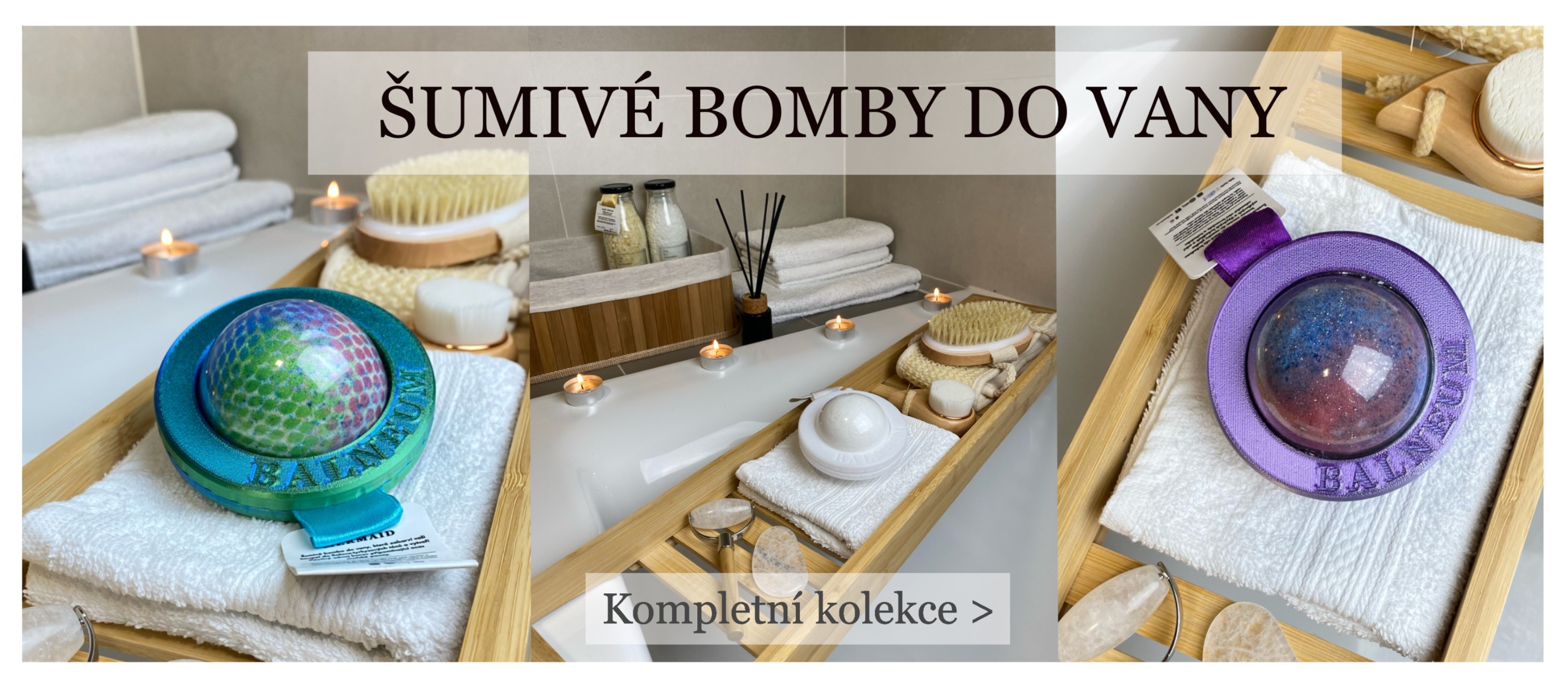 šumivé bomby do vany