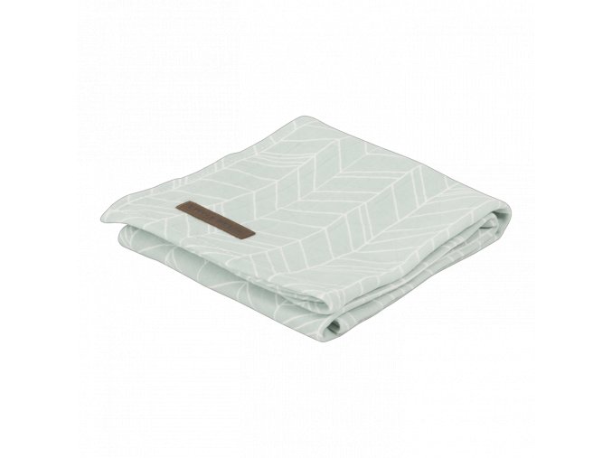 0002908 little dutch swaddle doek 120 x 120 mint leaves 0.jpg