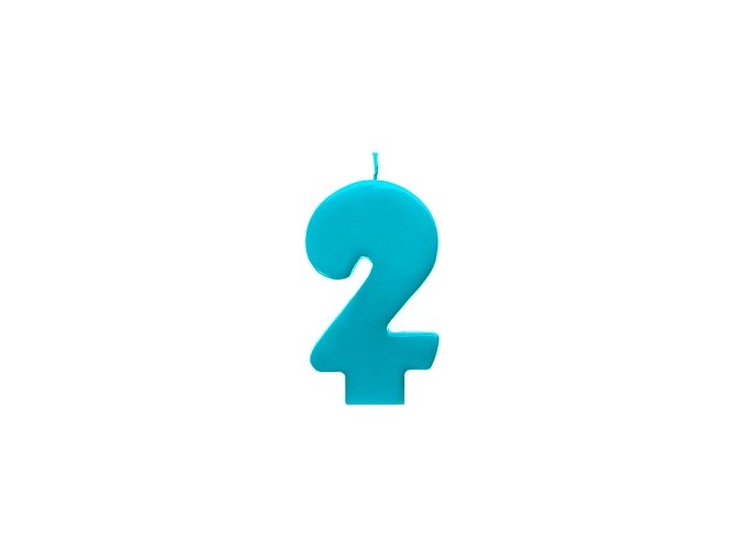2 modrá