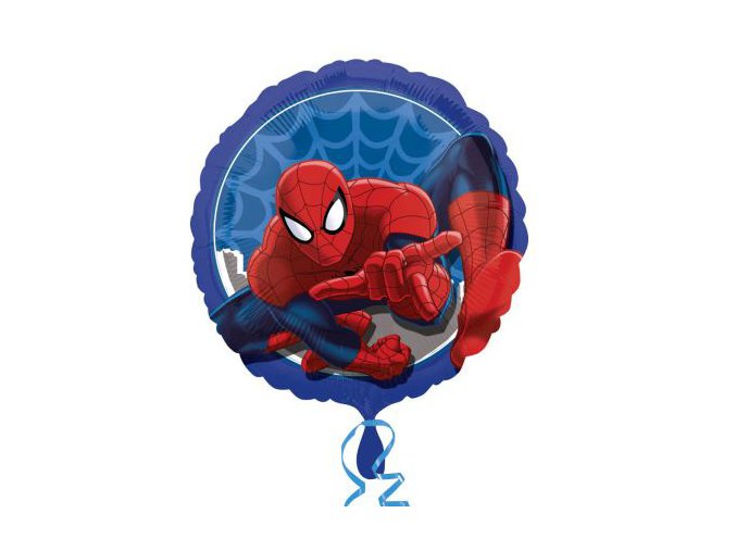 0022864 foliovy balonek spiderman 43 cm nebaleny