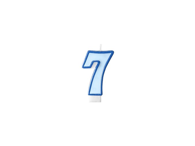 7 světle modrá
