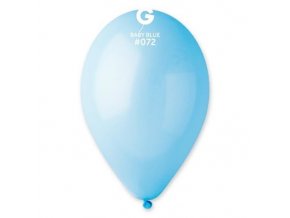 0004070 balonky 30 cm modre baby blue 100 ks 510