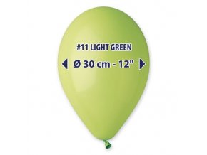 0001616 balonky 30 cm limetkove zelene 100 ks 510